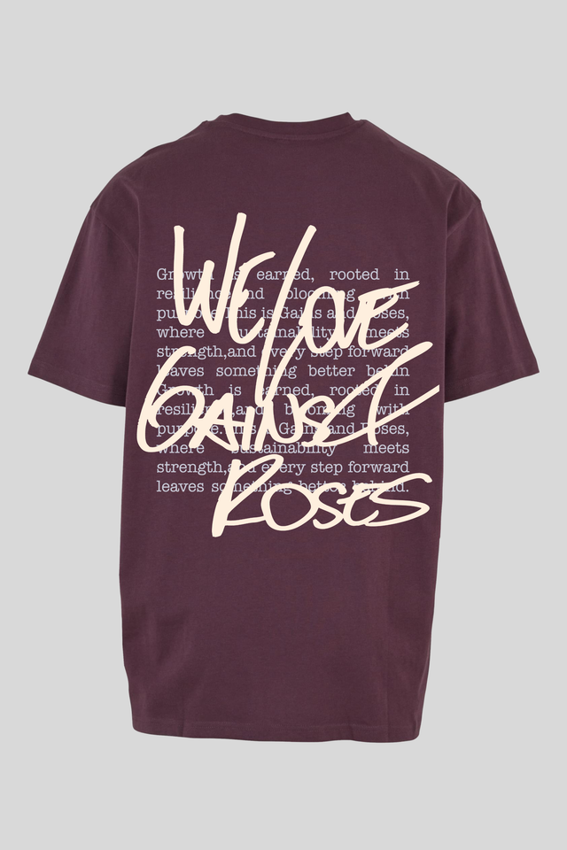 Heavy Oversize T-Shirt - We Love