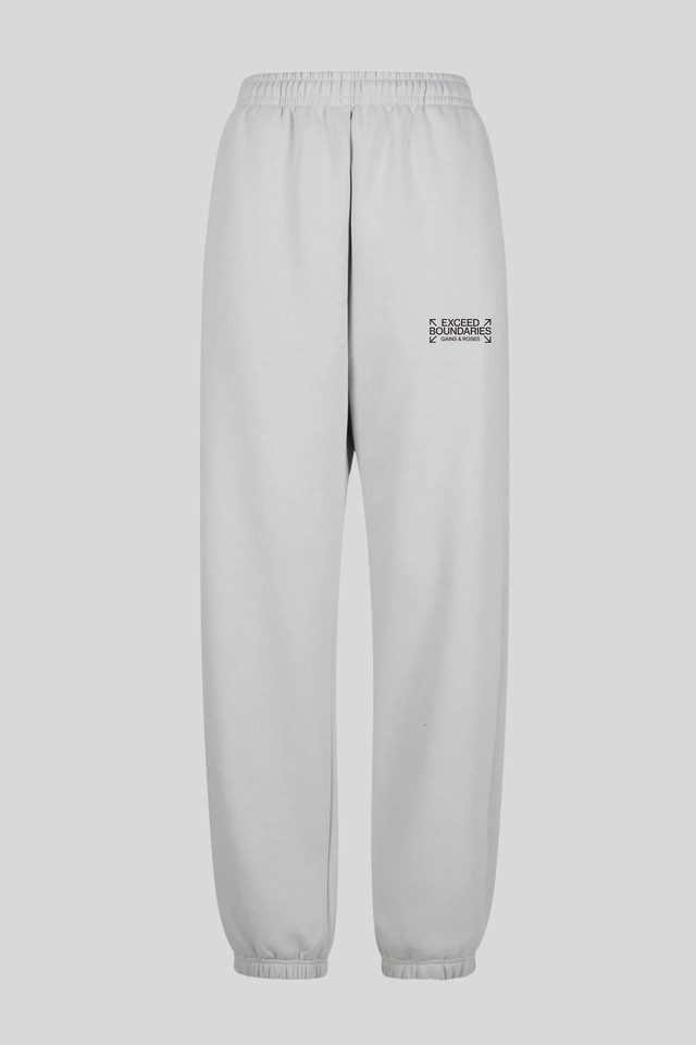 Unisex Relaxed Sweatpants lightgrey