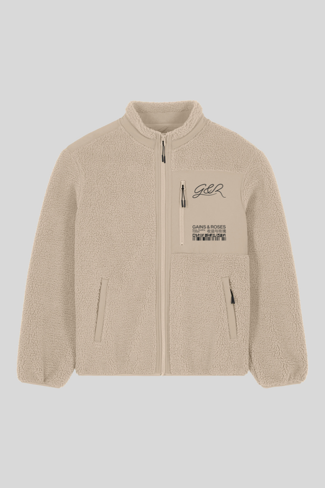 Unisex-Sherpa-Jacke