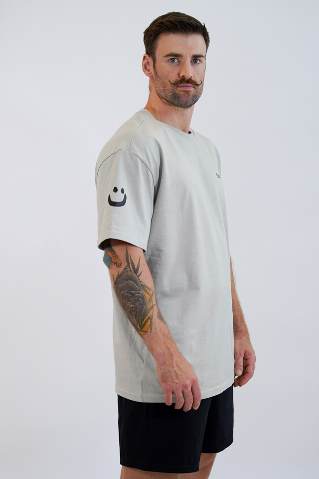 Oversize Heavy Unisex „Gain Fast“ T-Shirt