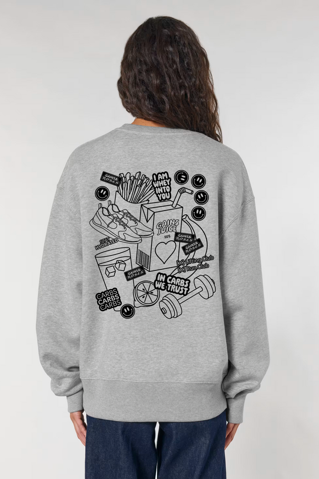 Unisex Oversize Color Core Sweater