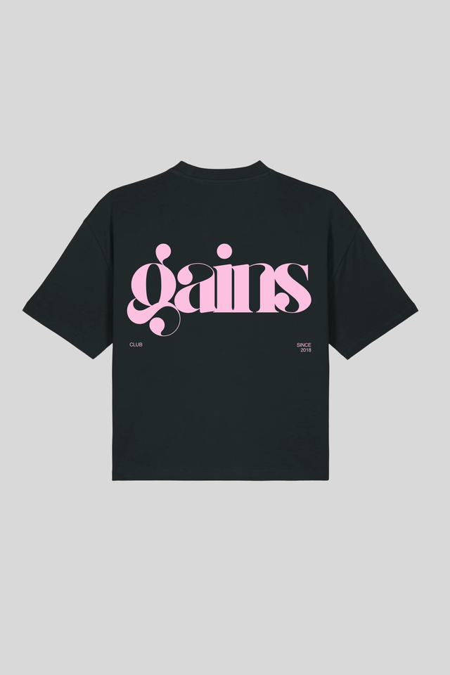 Female boxy cropped t-shirt