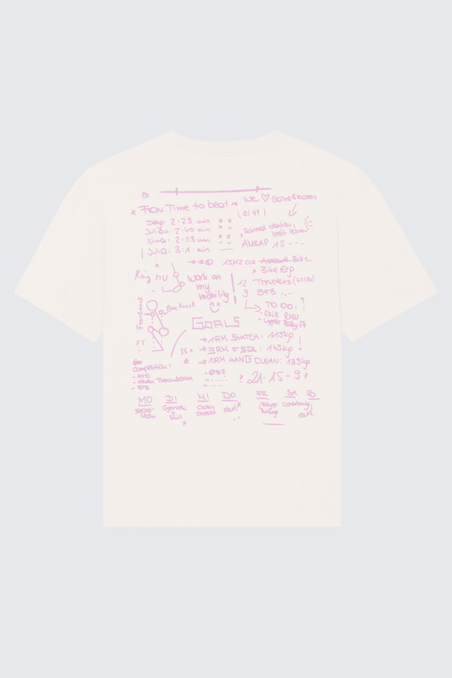 Oversize Scribble T-Shirt Unisex offwhite