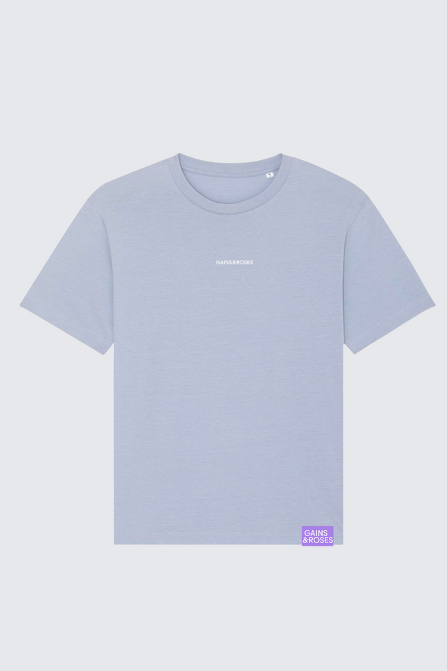 Oversize Scribble T-Shirt Unisex midblue