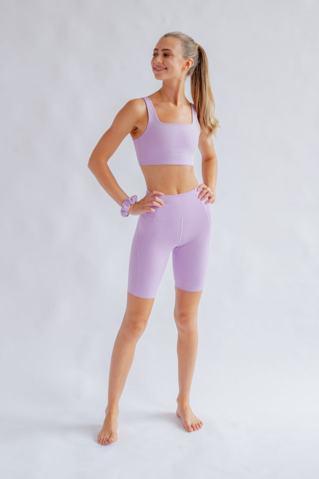 Compressive High-Rise Bike Shorts
