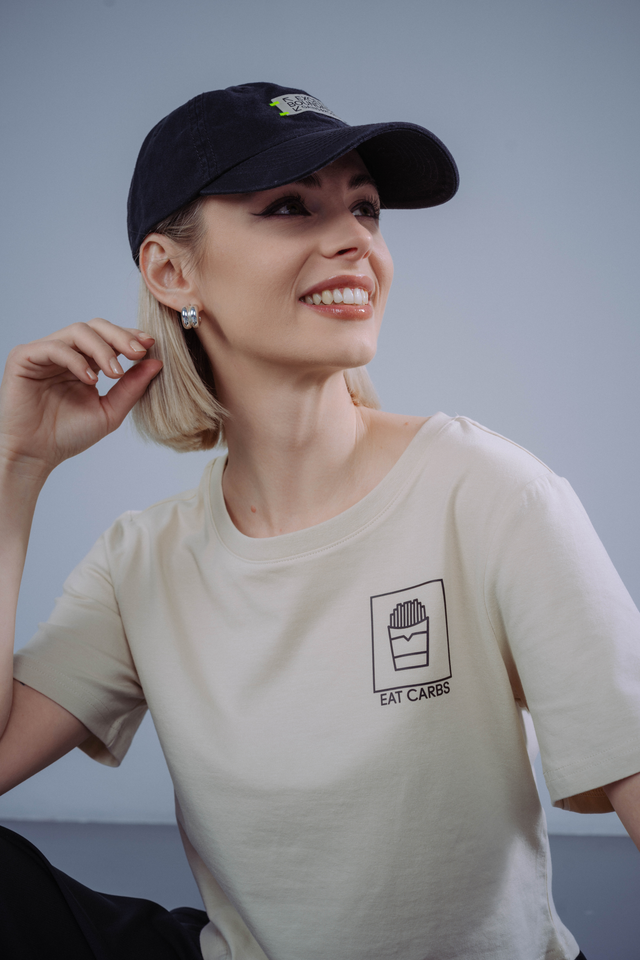 Eat Carbs - Performance Crop Top