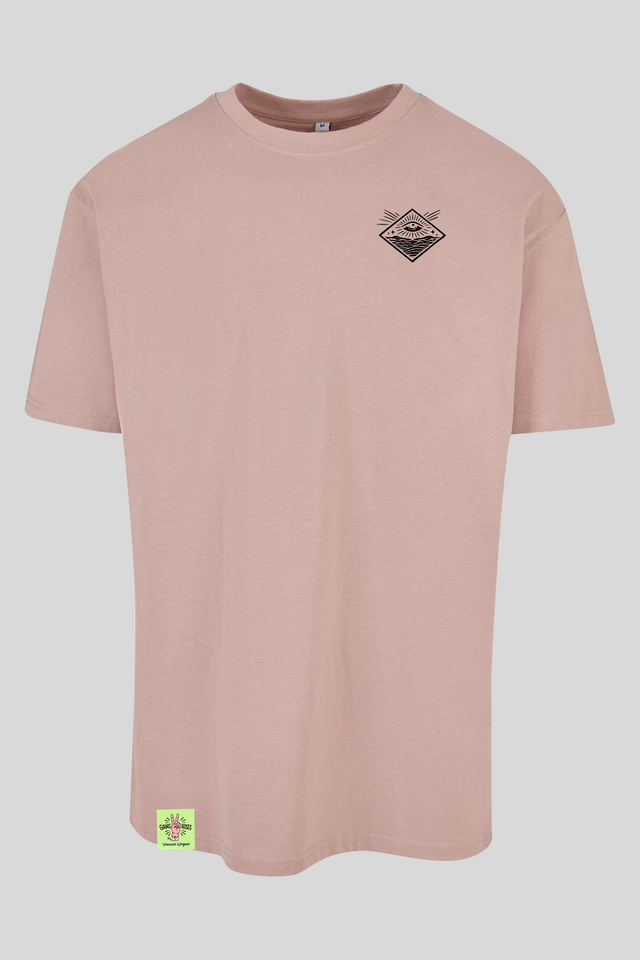 Vanessa Wagner x G&R, Unisex Oversized T-Shirt, warm blush