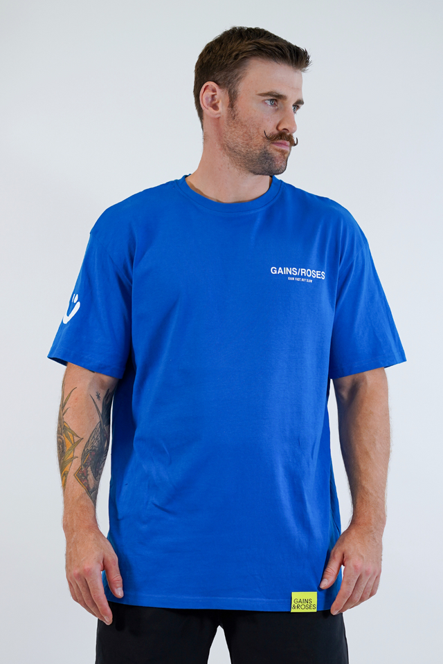 Oversize Heavy Unisex „Gain Fast“ T-Shirt
