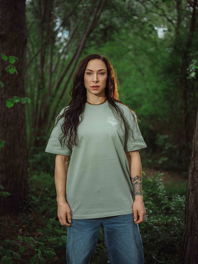 Vanessa Wagner x G&R, Unisex Oversized T-Shirt, mint