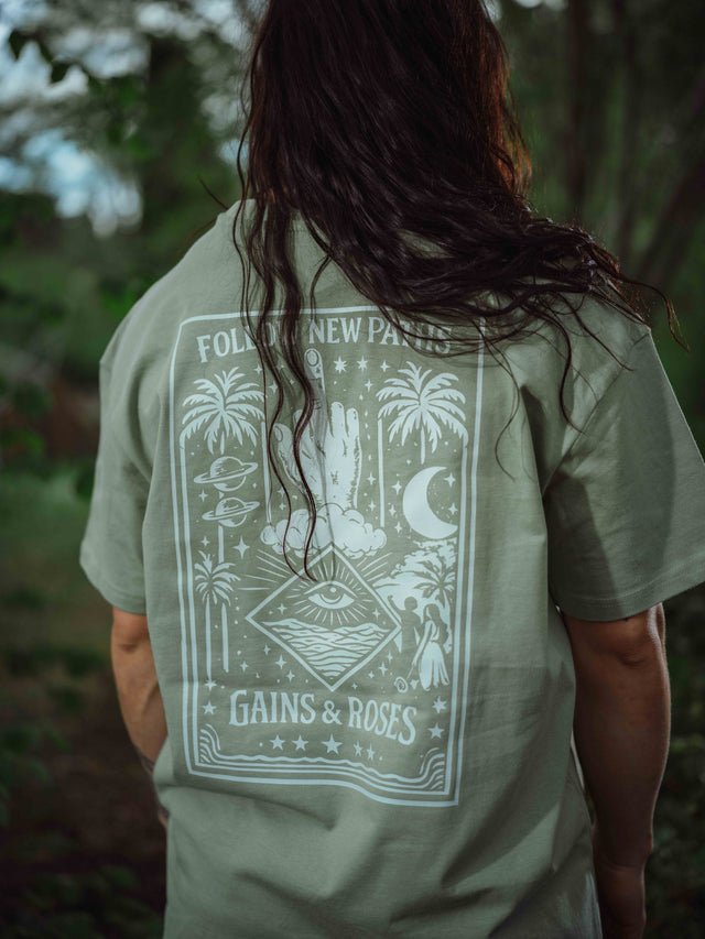 Vanessa Wagner x G&R, Unisex Oversized T-Shirt, mint