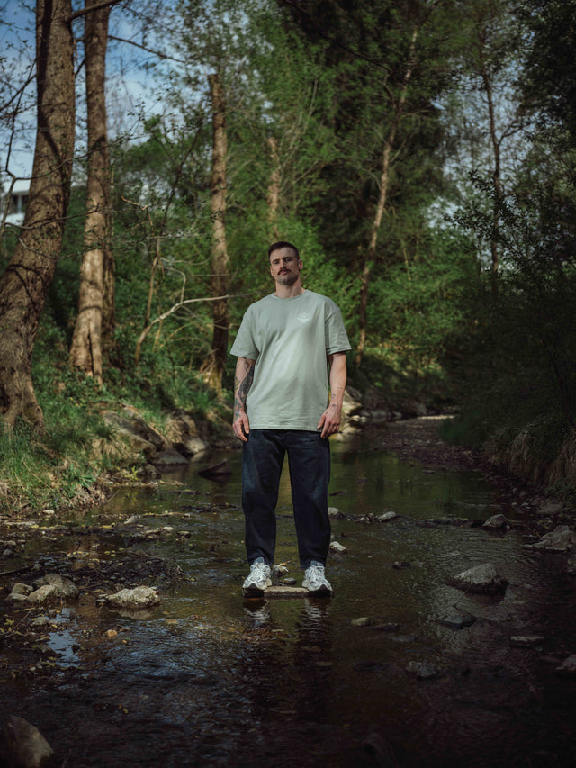 Vanessa Wagner x G&R, Unisex Oversized T-Shirt, mint