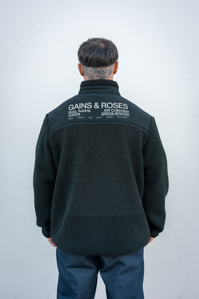 Unisex-Sherpa-Jacke