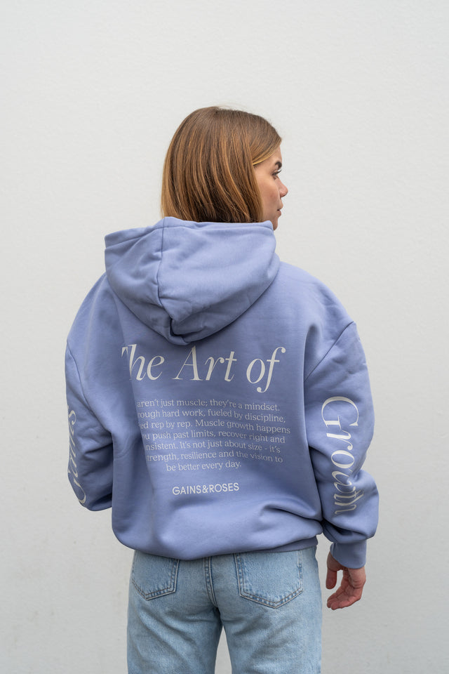 The Art of Growth - Super Heavy Oversize Hoodie
