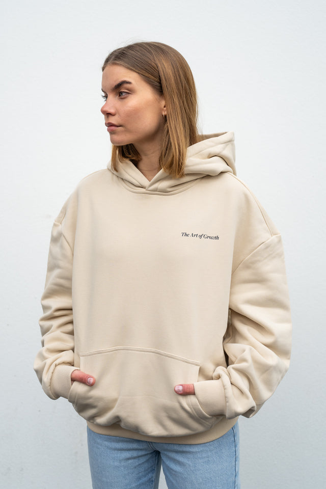 The Art of Growth - Super Heavy Oversize Hoodie