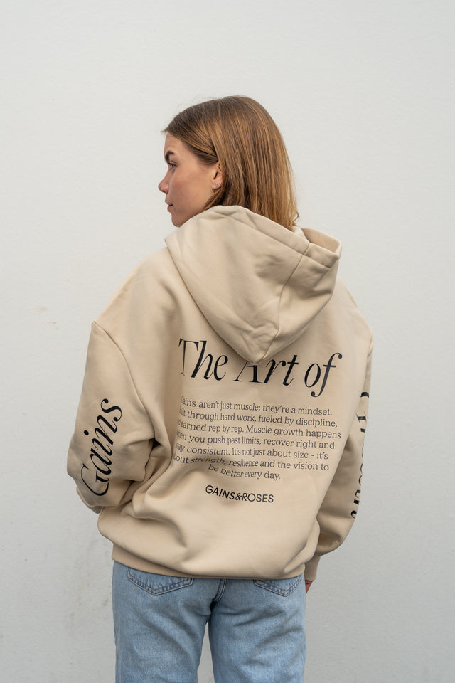 The Art of Growth - Super Heavy Oversize Hoodie