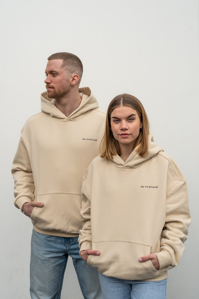 The Art of Growth - Super Heavy Oversize Hoodie