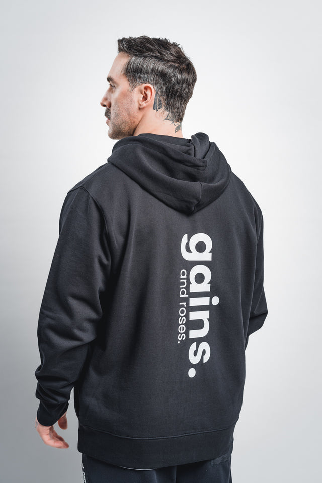 Unisex zip hoodie normal fit