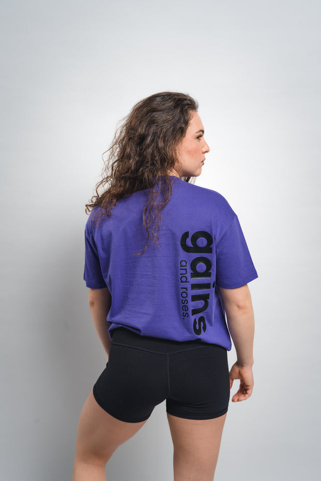 Female boxy cropped t-shirt