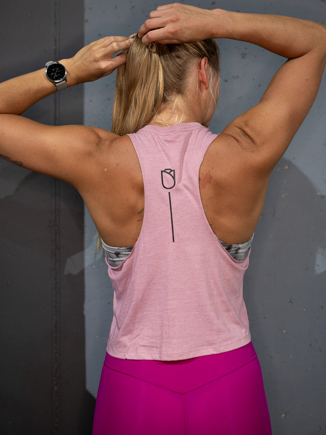 Racerback Top Rose