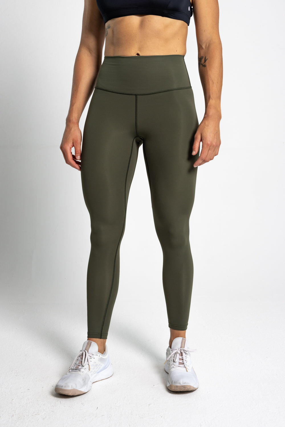 Gymreapers Leggings Womens Medium Ranger Green Legacy Compression Gym  Activewear