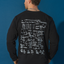 Lose Fit Heavy Longsleeve Scribble