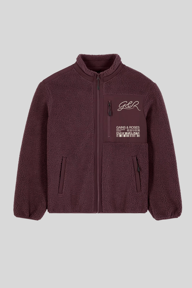 Unisex-Sherpa-Jacke