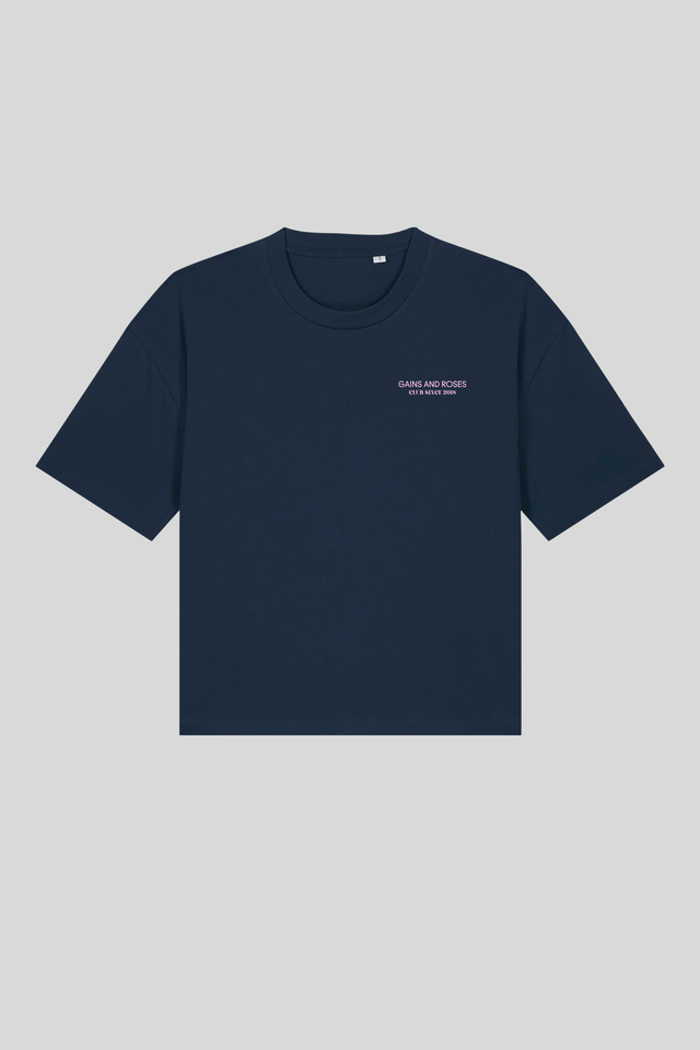 Gains Club Female Boxy Cropped T-Shirt