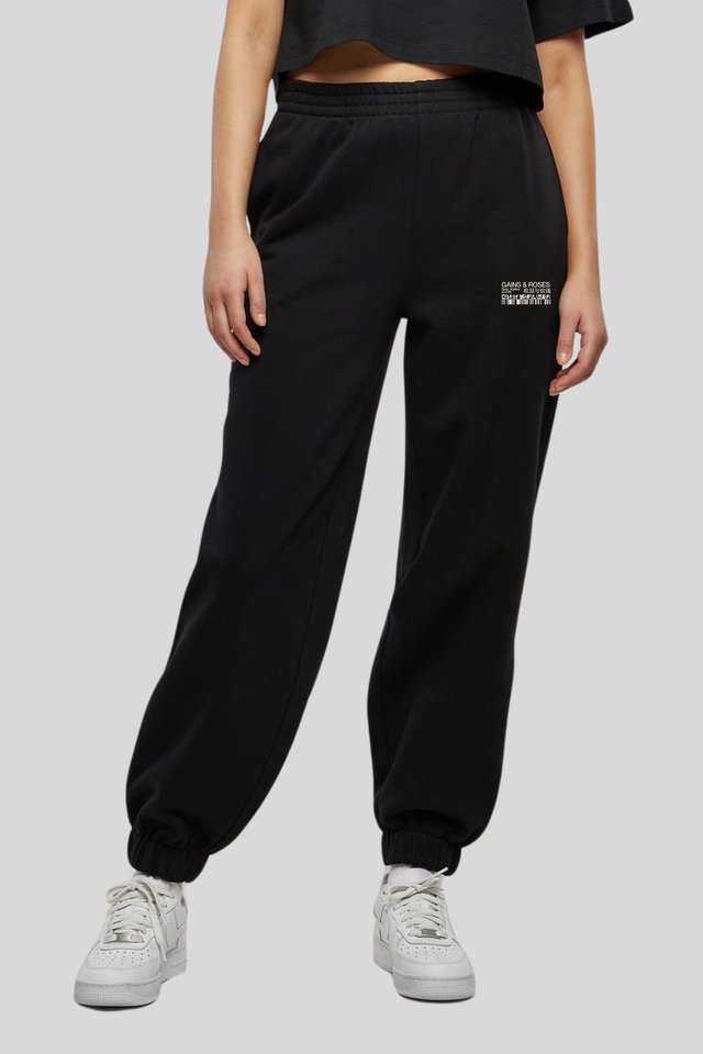 Ladies High Waist Balloon Sweat Pants