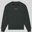 Oversize Scribble Sweater darkgrey