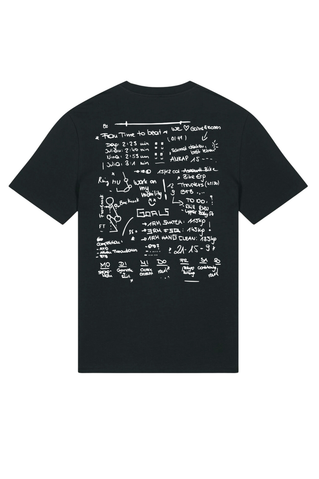 Unisex T-Shirt normal Fit Scribble black