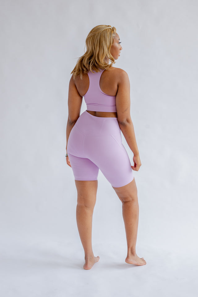 Compressive High-Rise Bike Shorts