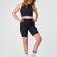 Rib Biker Shorts