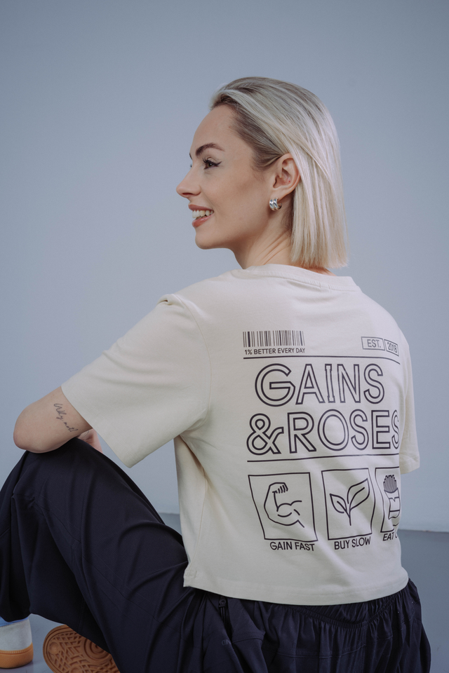 Eat Carbs - Performance Crop Top