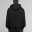Oversized Boxy Zip Hoodie black