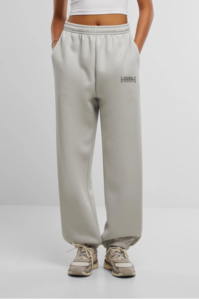 Unisex  Relaxed Sweatpants lightgrey