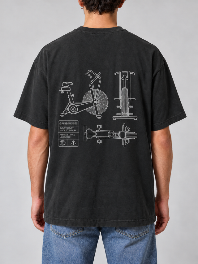 Air Bike - Oversized Unisex T-Shirt