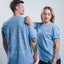 Unisex T-Shirt normal Fit Scribble skyblue