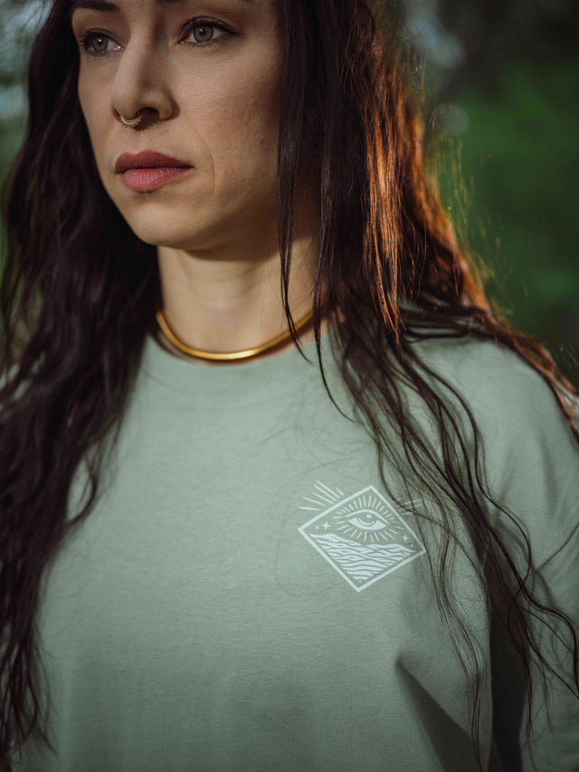 Vanessa Wagner x G&R, Unisex Oversized T-Shirt, mint