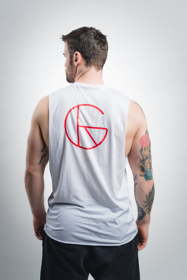 Male Tank Top white