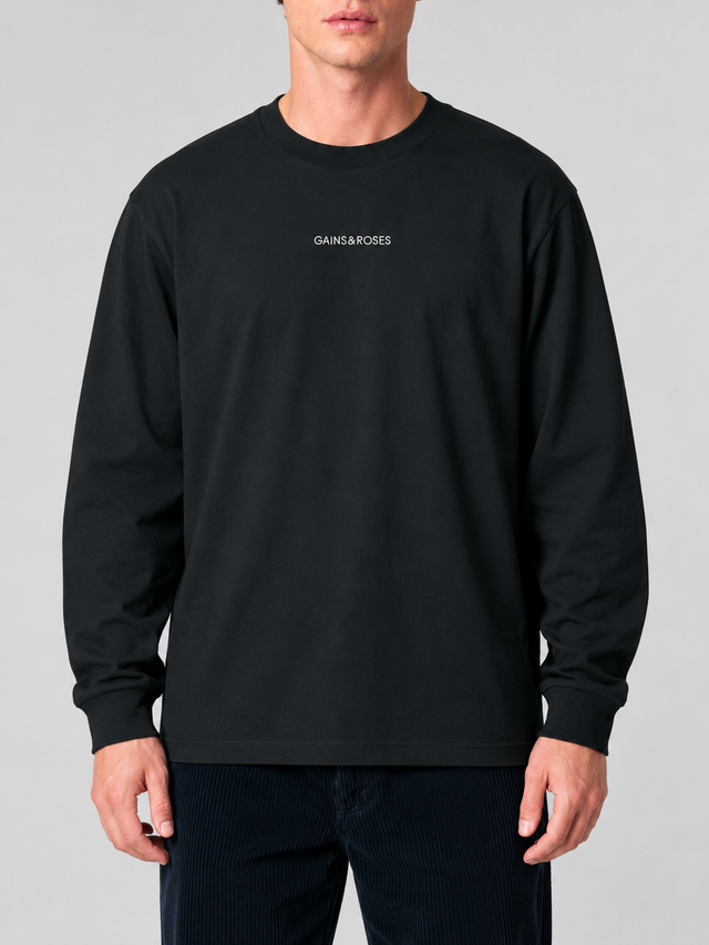 Heavy Lose Fit Longsleeve I Scribble