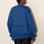 Oversize unisex sweatshirt royal blue